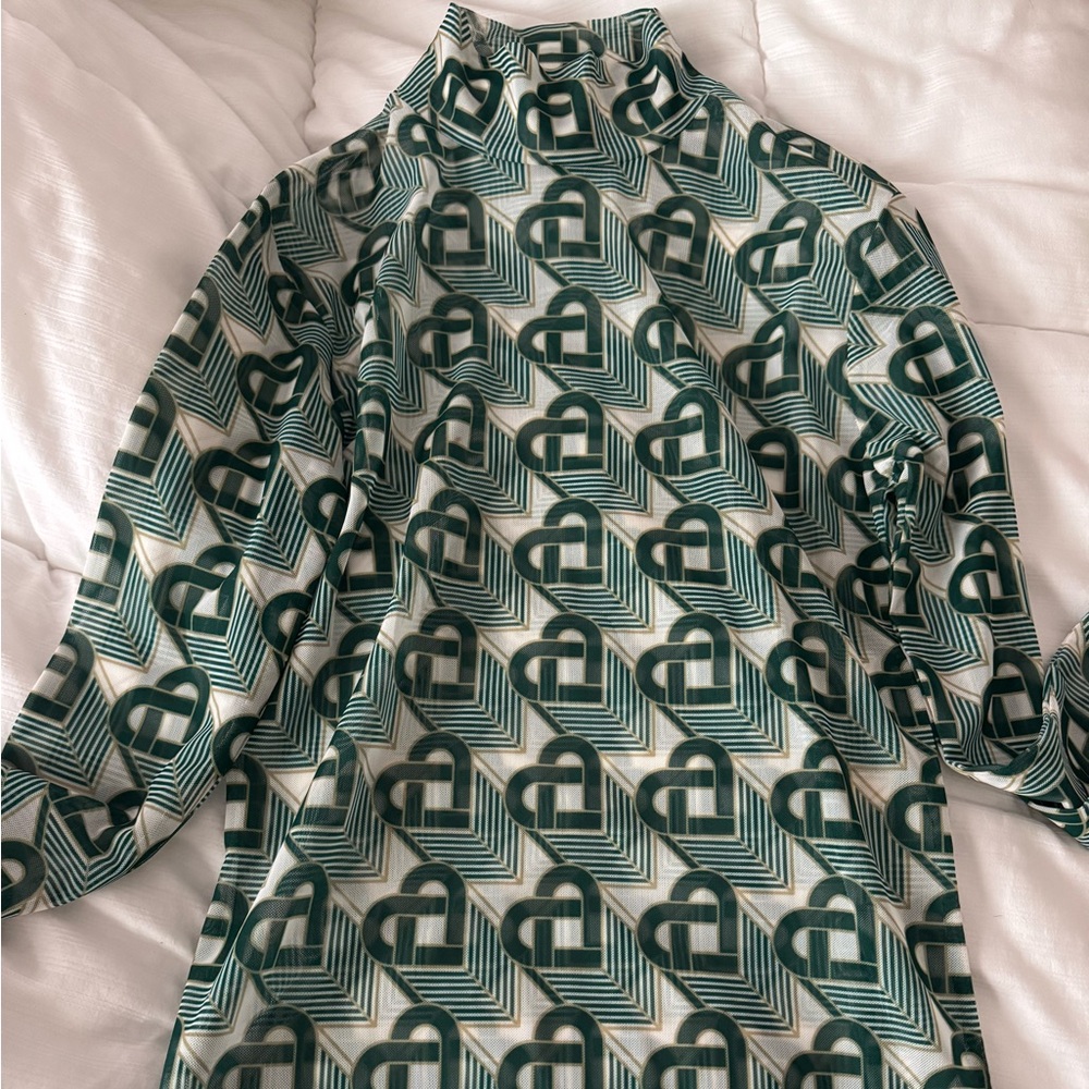 Casablanca mock new mesh shirt. Brand new.